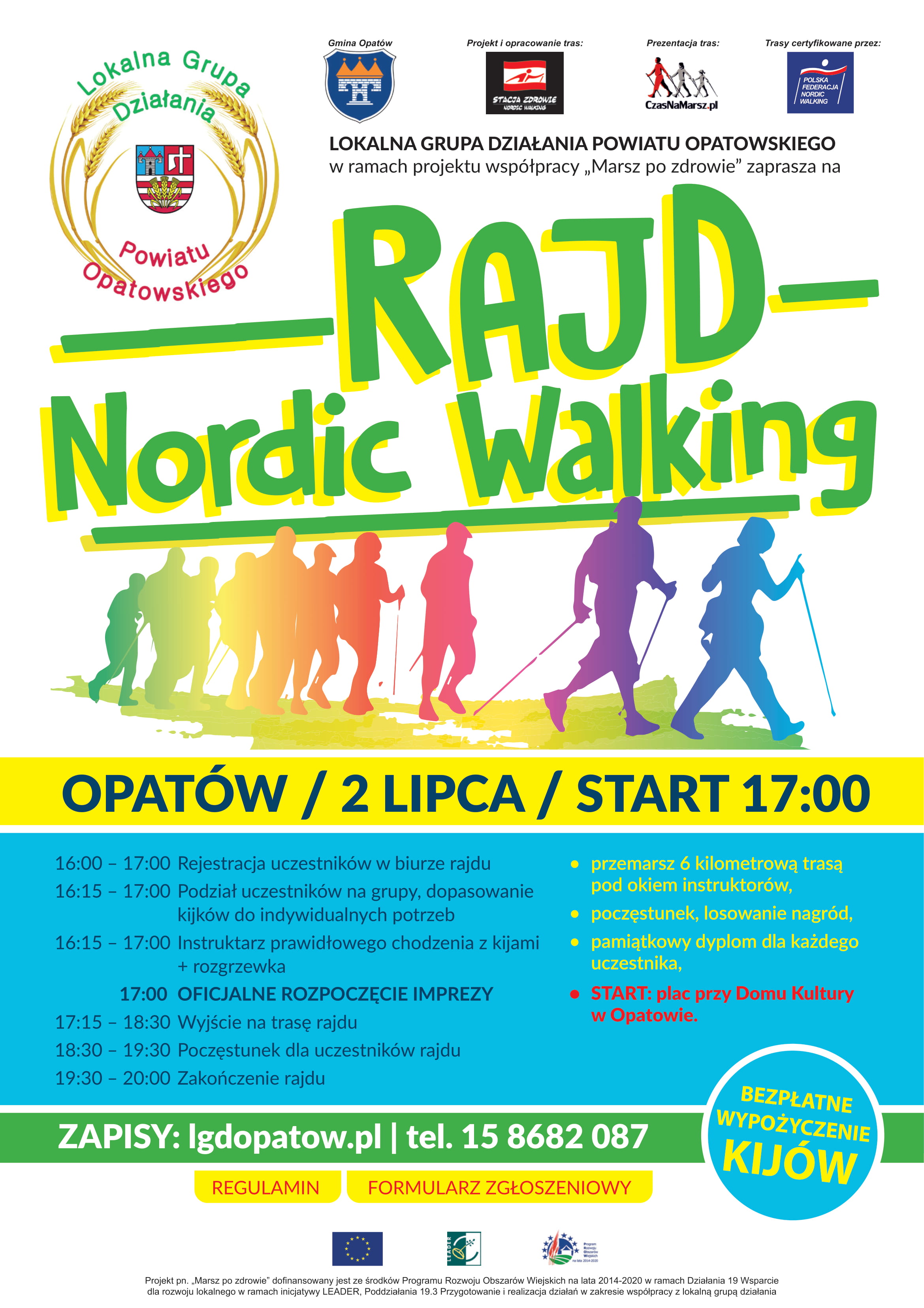 Plakat Rajdu Opatów