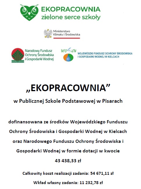 Ekopracownia Pisary Szkoła